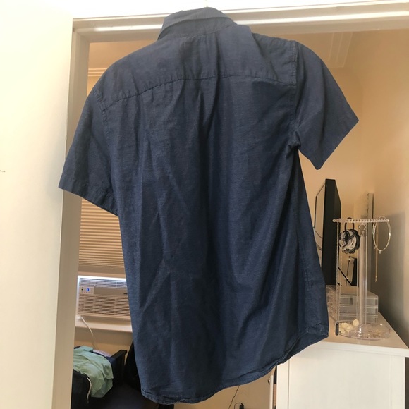 Premium indigo blue button down - Picture 2 of 3